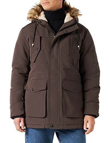 JACK & JONES Jjtimo Parka kurtka męska, mulczowanie., M