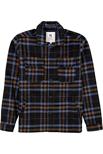 Garcia Męska kurtka przejściowa U21302_Men`s Overshirt Dark Moon, L