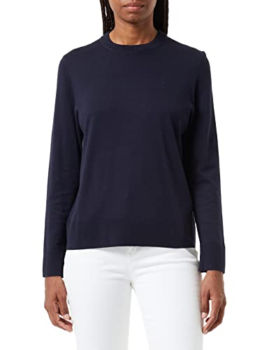 BOSS Damska bluza z dzianiny w kolorze niebieskim (Open Blue), L (DE)