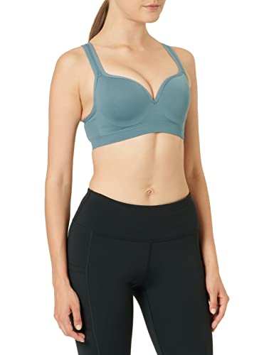 ONLY Damski biustonosz sportowy Onpmartine Seam Noos, Niebieski mirage, M
