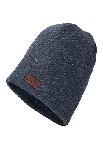 Sterntaler Chłopięca czapka beanie melanżowa, średni niebieski, 53