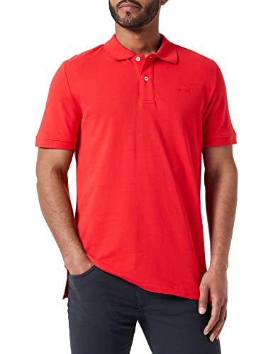 Geox Męska koszulka polo M (True RED), XXL, czerwony (True Red), XXL