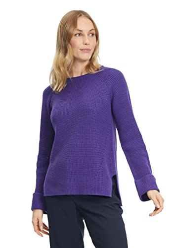 Betty Barclay Damski sweter z dzianiny 5914/1827, krótki rękaw 1/1, Gentian Violet, 44, Gentian Violet, 44