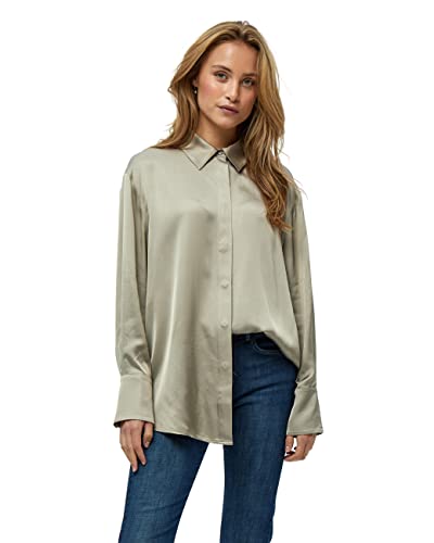 Minus Damska koszula oversize 2, drewniany dym, 18, Dym drzewny, 44