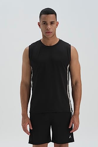 Dagi Męski tank top, czarny, XL, czarny, XL