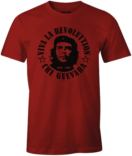 Che Guevara Męski T-shirt, czerwony, XXL