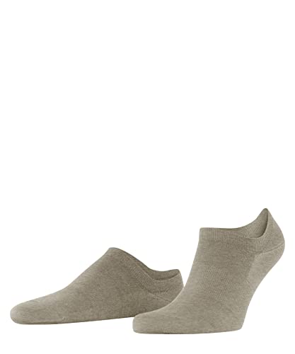 FALKE Mężczyźni Stopki ClimaWool M IN Trwała Wełna Dziewicza Lyocell niewidoczne jednokolorowe 1 Para, Beżowy (Pebble Melange 4044), 43-44