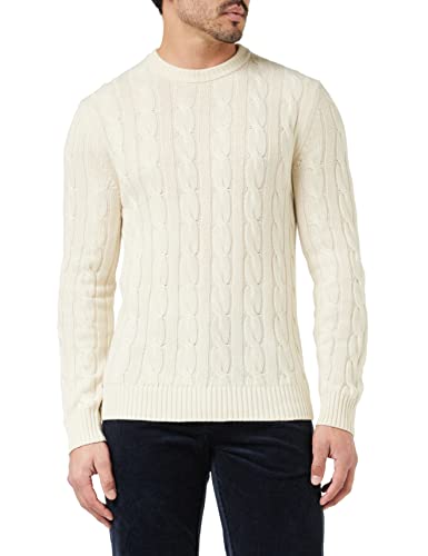 United Colors of Benetton Sweter męski, Złamana biel 752, L