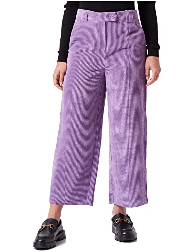 Sisley Spodnie damskie, fioletowe 1y1, 42, Fioletowy 1y1, 42