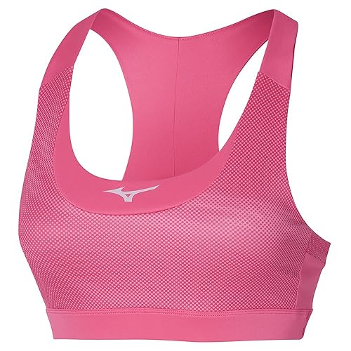 Mizuno Damska koszulka z biustonoszem Alpha Graphic, Sangria Sunset, S