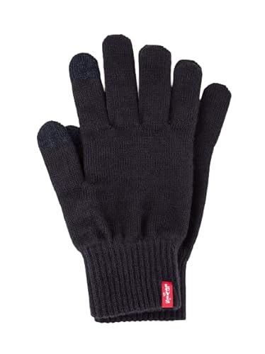 Levi's Męskie rękawiczki do ekranu dotykowego Ben, Niebieski (granatowy 17), L
