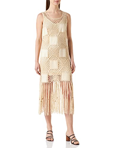 Desigual Vest_San Diego Sukienka damska, Biały (szorstki 1001), L