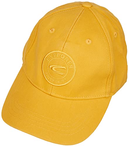 camel active Męska czapka baseballowa, żółty, jeden rozmiar