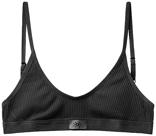 United Colors of Benetton stanik 33Q61R00O Bielizna, Czarny 100, S Damski, Nero 100, S