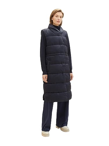 TOM TAILOR Kamizelka damska, 10668 - Sky Captain Blue, M