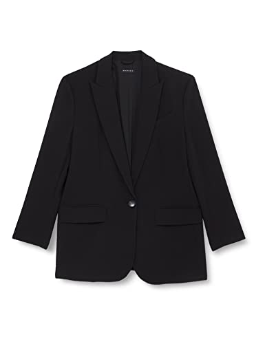 Sisley Damska kurtka 2KVXLW00C Jacket, Black 100, 42 (DE)