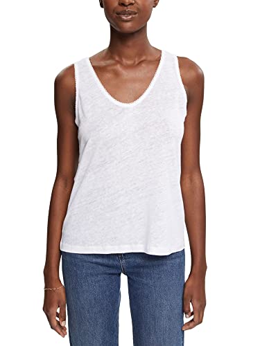 ESPRIT Collection Koszulka damska, 100 / biały, XS