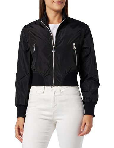 LIBBI Damska bluza z kapturem, czarny, L