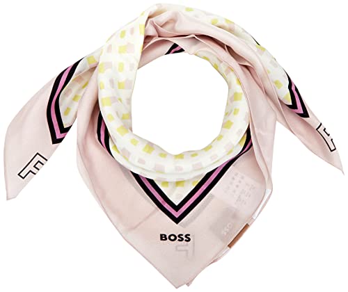 BOSS Szalik damski Lapersonal, Brązowy Overflow905, jeden rozmiar