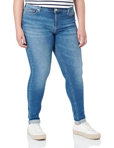 Tommy Hilfiger Damskie spodnie Nora Mr Skny Df1238, denim, M, 30 W/32 l, Dżinsowa średnia, 30W / 32L