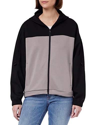 4F Damska bluza H4Z22-bld018, ciepła jasnoszara, XS, Ciepły jasnoszary