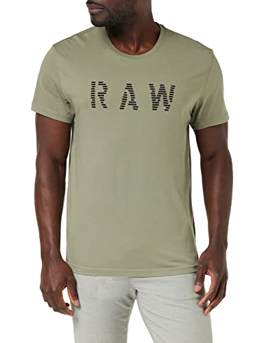 G-STAR RAW Męski t-shirt, zielony (Shamrock C506-2199), M, Zielony (Shamrock C506-2199), M