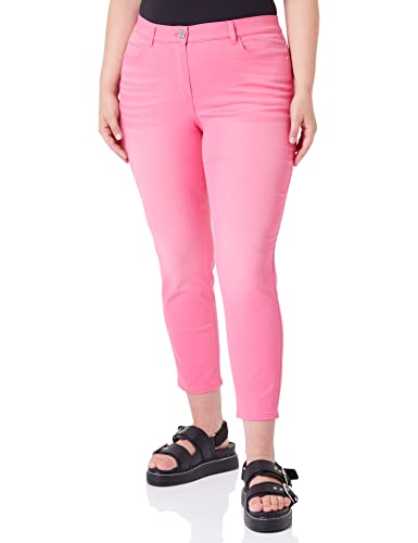Samoon Jeansy damskie Betty Jeans, jasny magenta, 50