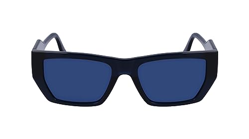 KARL LAGERFELD KL6123S okulary przeciwsłoneczne, ciemnoniebieskie, jeden rozmiar, Ciemnoniebieski, rozmiar uniwersalny
