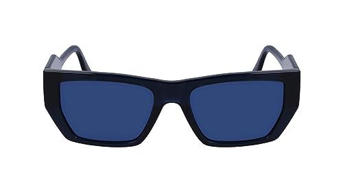 KARL LAGERFELD KL6123S okulary przeciwsłoneczne, ciemnoniebieskie, jeden rozmiar, Ciemnoniebieski, rozmiar uniwersalny