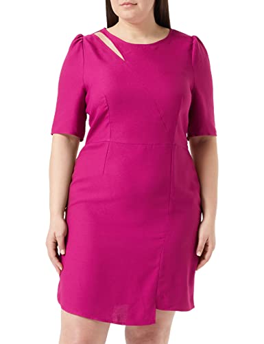 Naf Naf CUTY R1 Sukienka, Szafirowa róża, normalna kobieta