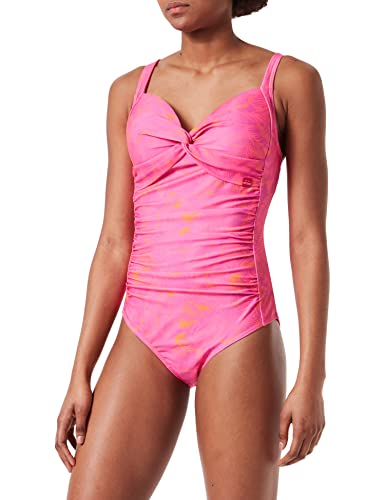 Regatta Sakari kostium kąpielowy unisex, Pink Fusion Palm, 4XL