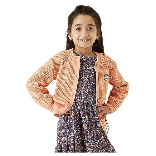Garcia Kids Dziewczęcy kardigan z dzianiny, Washed Peach (3056), 128 cm