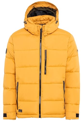 camel active Męska kurtka zimowa Basic pikowana, żółty, 25