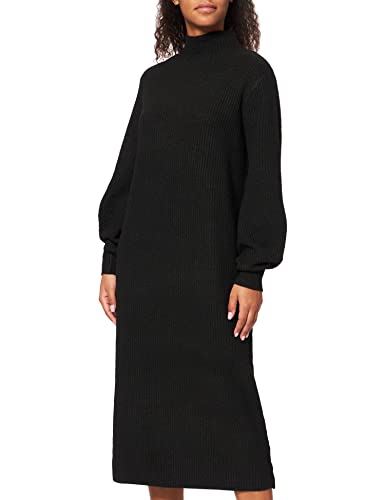 ONLY Onllucca L/S O-Neck Dress KNT sukienka damska, czarny, XS