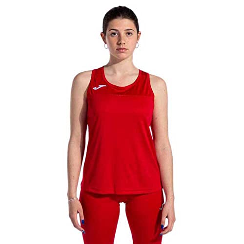 Joma Damska koszulka na ramiączkach Montreal, czerwony, XS