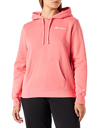 Champion Damska bluza z kapturem American Classics Small Script z logo, Różowy intensywny, XL