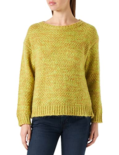 United Colors of Benetton Koszulka damska G/C M/L 1442d103g sweter, wielokolorowy żółty zielony 62g, L