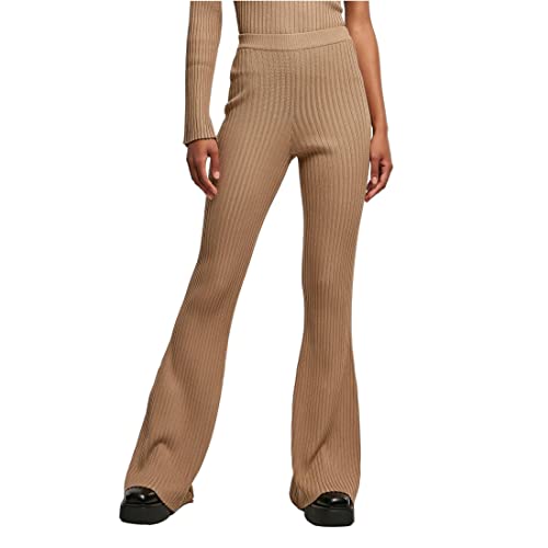 Urban Classics Damskie legginsy z dzianiny prążkowanej, Unionbeige, L