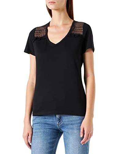 Naf Naf koszulka damska oleo, czarny, S