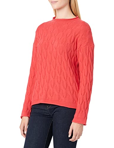 United Colors of Benetton Damski sweter z golfem z długim rękawem, fuksja 99c, S