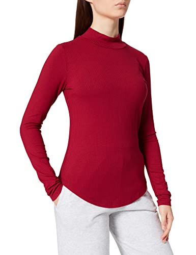 Triumph Damska piżama Climate Control LSL Top Turtle Neck, rumba red, 40