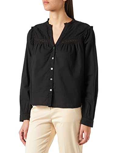 Q/S designed by Bluzka damska Blouse, czarny, 42