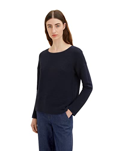 TOM TAILOR Damski sweter 1036918, 10668 - Sky Captain Blue, XXS
