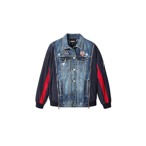 Desigual Kurtka damska, NIEBIESKI, S