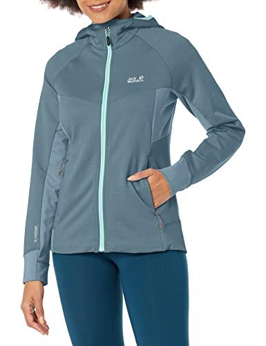 Jack Wolfskin Hydro Grid Fleece Kurtka damska, Frost Blue, M