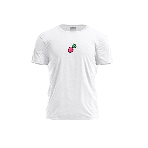 Bona Basics, Druk cyfrowy, męska koszulka podstawowa,%100 bawełna, biała, na co dzień, męskie topy, rozmiar: XL, biały, XL