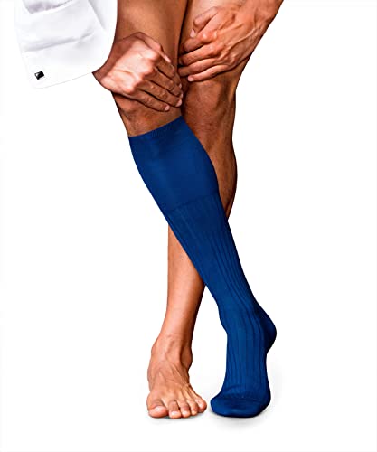 FALKE Mężczyźni Podkolanówki No. 13 , Bawełna, 1 Para, Niebieski (Royal Blue 6000); 43-44