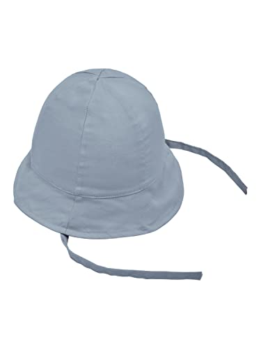 Name It Nbmzean Czapka UV z klapkami na uszy dla chłopców, Dusty niebieski, 40-44