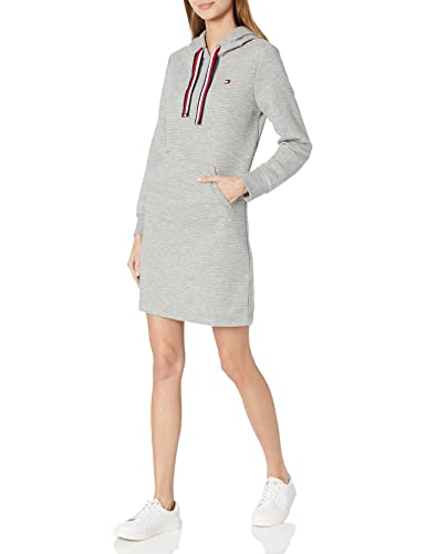 Tommy Hilfiger Damska J2hd0628-4sg-Xl luźna sukienka, STN Gry Htr, X Duży, Stn Gry Htr, XL