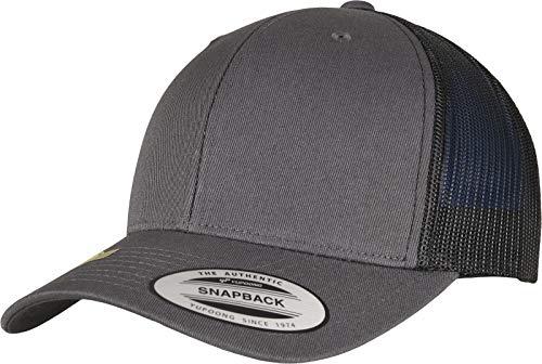 Flexfit Czapka baseballowa unisex, grafit/czarny (Charcoal/Black), jeden rozmiar
